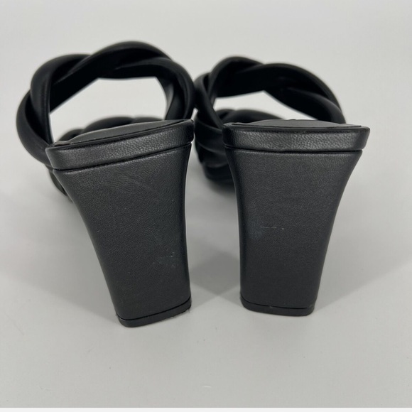 Open Edit Nordstrom Sandal Remy Twist Black 5.5M NWOB - Picture 5 of 7